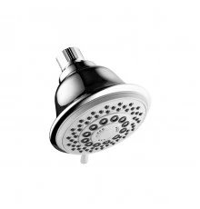 Лейка душевая верхняя, круглая, 5-функциональная, диаметр 100 мм., блистер, хром. LM,  LM8040C