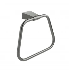 Полотенцедержатель кольцо FIXSEN Trend Graphite (FX-98011)