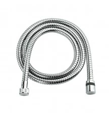 Шланг душевой двухзагибный 2 м, стальной, хром. LEMARK