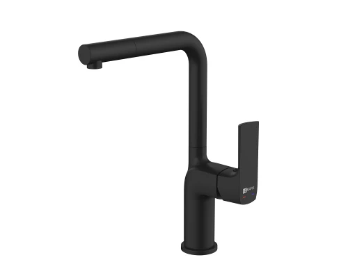 Ursus Смеситель для кухни, выс.пов.излив 175мм, р/ОД, черный, LM, LM7205BL