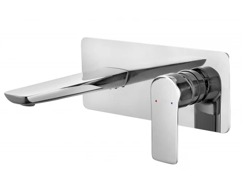 Смеситель для раковины VENTAS S скрытого монтажа, совместный, хром глянцевый, BERGES
