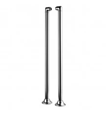 Комплект колонн 2 шт. для установки смесителя на пол ванны, хром. LEMARK