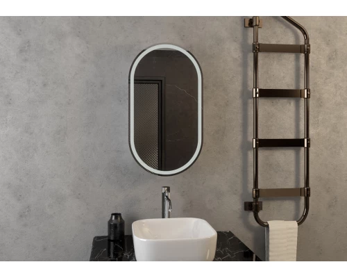 Зеркало-шкаф Elmage white LED 450х800