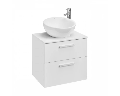 VICTORIA Тумба под раковину VICTORIA 60, 2 ящика, белый гл., ROCA