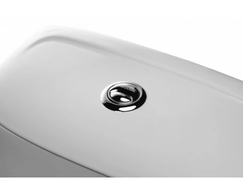 ПАЛЛАДА Унитаз-компакт, горизонт. выпуск, 2-х реж. арматура, сиденье полипропилен. САНТЕК