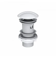 Донный клапан керамический с отв.перел., САНТЕК