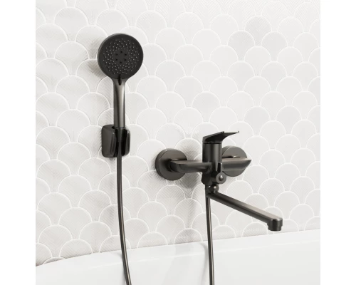 Смеситель для ванны TOKITO MITSUISHI вороненая сталь (TOK-MIT-1015GM)