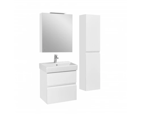 OLETA Зеркальный шкаф 60, левый, белый глянец