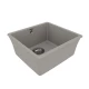 Кухонная мойка Lemark SINARA 440-U подстольного монтажа из кварцгранита, Грей