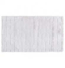 Коврик для ванной 1-ый Fixsen DIAMONT, FX-9050K, серый, 70х120 см