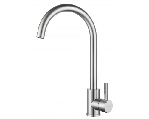 GRANFEST QUARZ Смеситель для кухни U-обр. D-35мм (нержавейка)