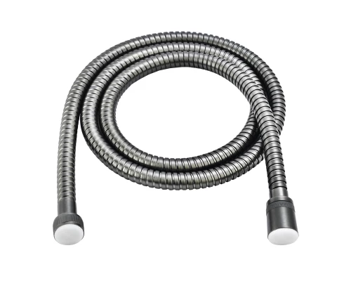 Шланг душевой двухзагибный 1,5 м, TURN-FREE, сталь графит, блистер, LEMARK, LE8023S-Graphite