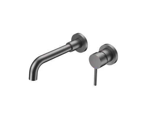 Смеситель для раковины VENTAS R скрытого монтажа, раздельный, оружейная сталь, BERGES