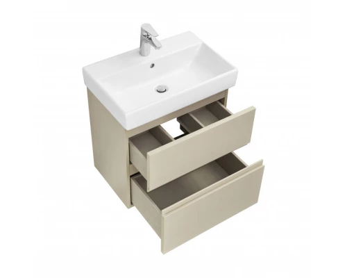 OLETA Тумба под раковину Oleta 60, 2 ящ., капучино