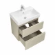 OLETA Тумба под раковину Oleta 60, 2 ящ., капучино