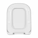 GAP (нап., подв., пристав.)/GAP CLEAN RIM (подв.) Сиденье тонкое дюроп.Soft Close.  ROCA