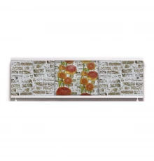 ОПТИМА_Decor Экран для ванны 150 см,ПВХ с офсетной печатью,(грация-012), ALAVANN