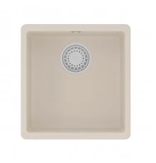 Кухонная мойка Lemark SINARA 400-U подстольного монтажа из кварцгранита, Шампань 