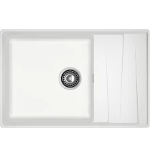 GRANFEST Мойка композит LEVEL, GF-LV-760L, чаш+кр 760*500, иней