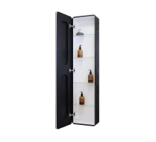 Зеркало-шкаф Eltoro black LED 360х1560