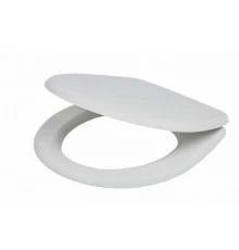 VEGA Сиденье с крышкой дюропласт, антибак., с хром. металл. петлями, мягкое закрыв. JIKA