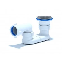 ANI Сифон для душевого поддона плоский 1 1/2,ANIPLAST