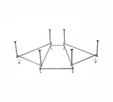 Монтажный комплект для ванны КАРИБЫ 140х140 см. (рама, слив-перелив с сифоном, крепеж к стене, крепе