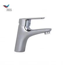 ГОРОД Смеситель для умывальника с литым изливом, одноручный, СЛ-ОД-Г11, Славен