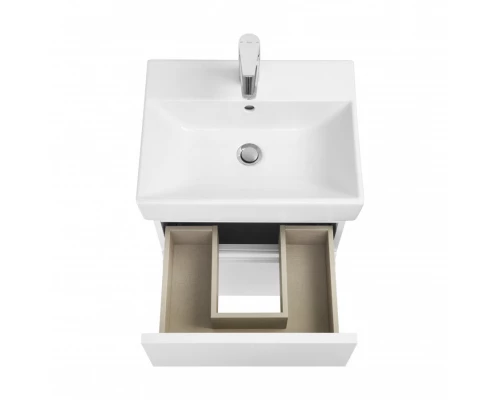 OLETA Тумба под раковину Oleta 50, 2 ящ., белый глянец