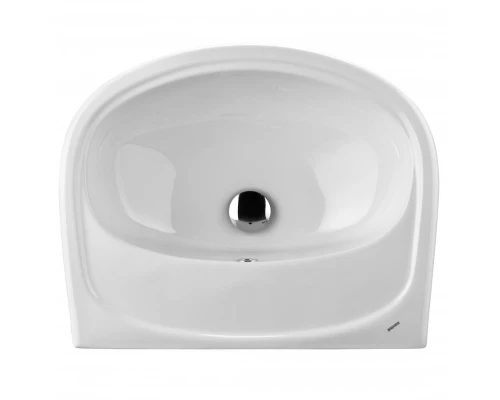 АНИМО Умывальник б/отв. 55 см.,хр.кольцо, крепление, САНТЕК