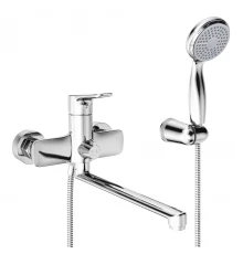 Selena Смеситель для ванны,пов.излив 300мм,р/ОД,хром, LM, LM0851C