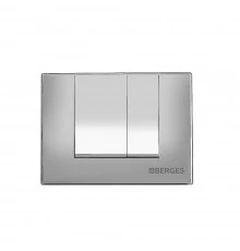 Кнопка  для инсталляции NOVUM S2, хром матовый, BERGES