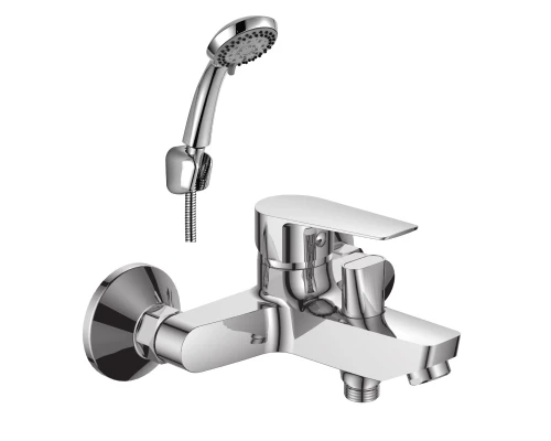 S35 Смеситель для ванны, монолитный излив 164мм, р/ОД, хром, ROS, S35-31