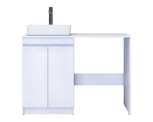 Тумба для раковины и стиральной машины VIGO Urban 60 напольная белый (tn.URB.60.2D)
