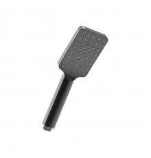 Лейка душевая 3-функциональная 80х260 мм, графит, LM,  LM8123GM