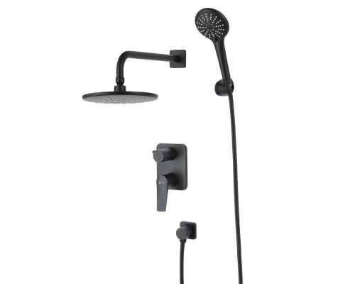 Bronx Смеситель для душа, без излива встраивамемый лейка,р/ОД, черный, LM, LM3729BL