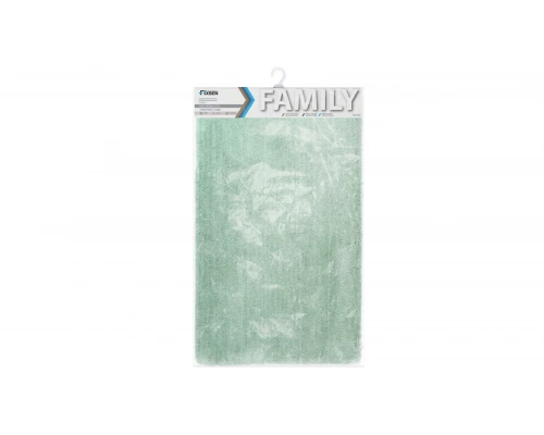 Коврик для ванной Fixsen Family, зеленый, 1-ый (70х120 см) FX-9003F