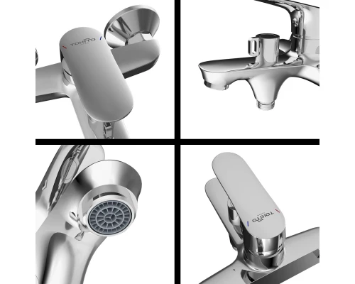 Смеситель для ванны TOKITO TAKASE хром (TOK-TAK-1014)