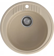 GRANFEST Мойка композит RONDO GF-R--520   D=520 мм, кашемир