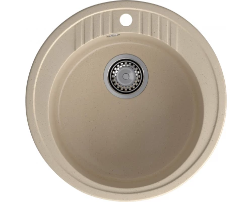 GRANFEST Мойка композит RONDO GF-R--520   D=520 мм, кашемир