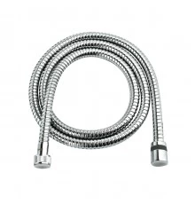 Шланг душевой двухзагибный 1,5 м, стальной, хром. LEMARK