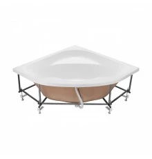 Монтажный комплект для ванны МЕЛВИЛЛ 140х140 см. (рама, слив-перелив с сифоном, крепеж к стене, креп