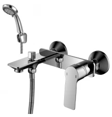 RS27 Смеситель для ванны, монолитный излив 175мм, р/ОД, хром, ROS, RS27-31