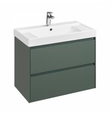 ONA Модуль для раковины 800 мм, 785x450x565 мм, с 2 ящиками, зеленый матовый, ROCA