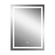 Зеркало Verte LED с часами 500x700
