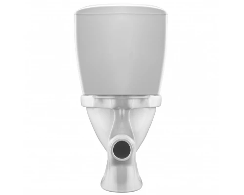 ПАЛЛАДА Унитаз-компакт, горизонт. выпуск, 2-х реж. арматура, сиденье полипропилен. САНТЕК