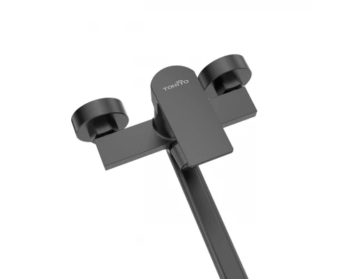 Смеситель для ванны TOKITO AMA черный (TOK-AMA-1015BL)