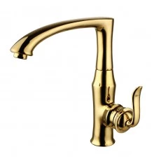 Brava Смеситель для кухни, выс.пов.излив 222мм, р/ОД, золото, LM, LM4705G
