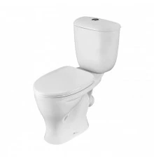 Унитаз-компакт "Воротынский" косой выпуск, н/п.,с кнопочной арматурой и сиденьем  SANTERI