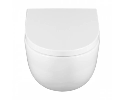 MERIDIAN  Cиденье и крышка для унитаза, с механизмом Soft-Closing, материал Supralit, белое. ROCA